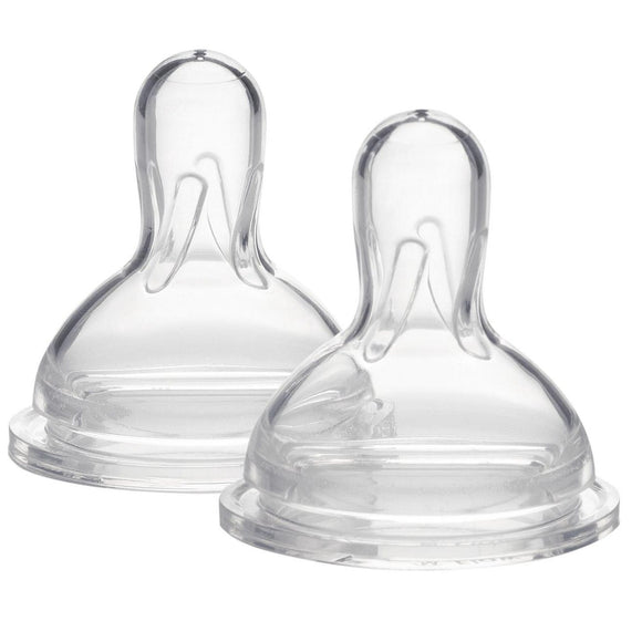 Medela Slow-Flow Wide Base Nipples (3-Pack)