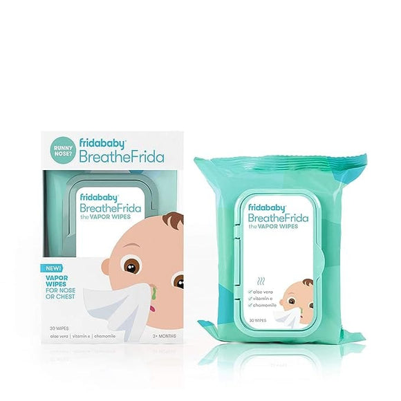 Fridababy BreatheFrida Vapor Wipes for Nose or Chest by Frida Baby