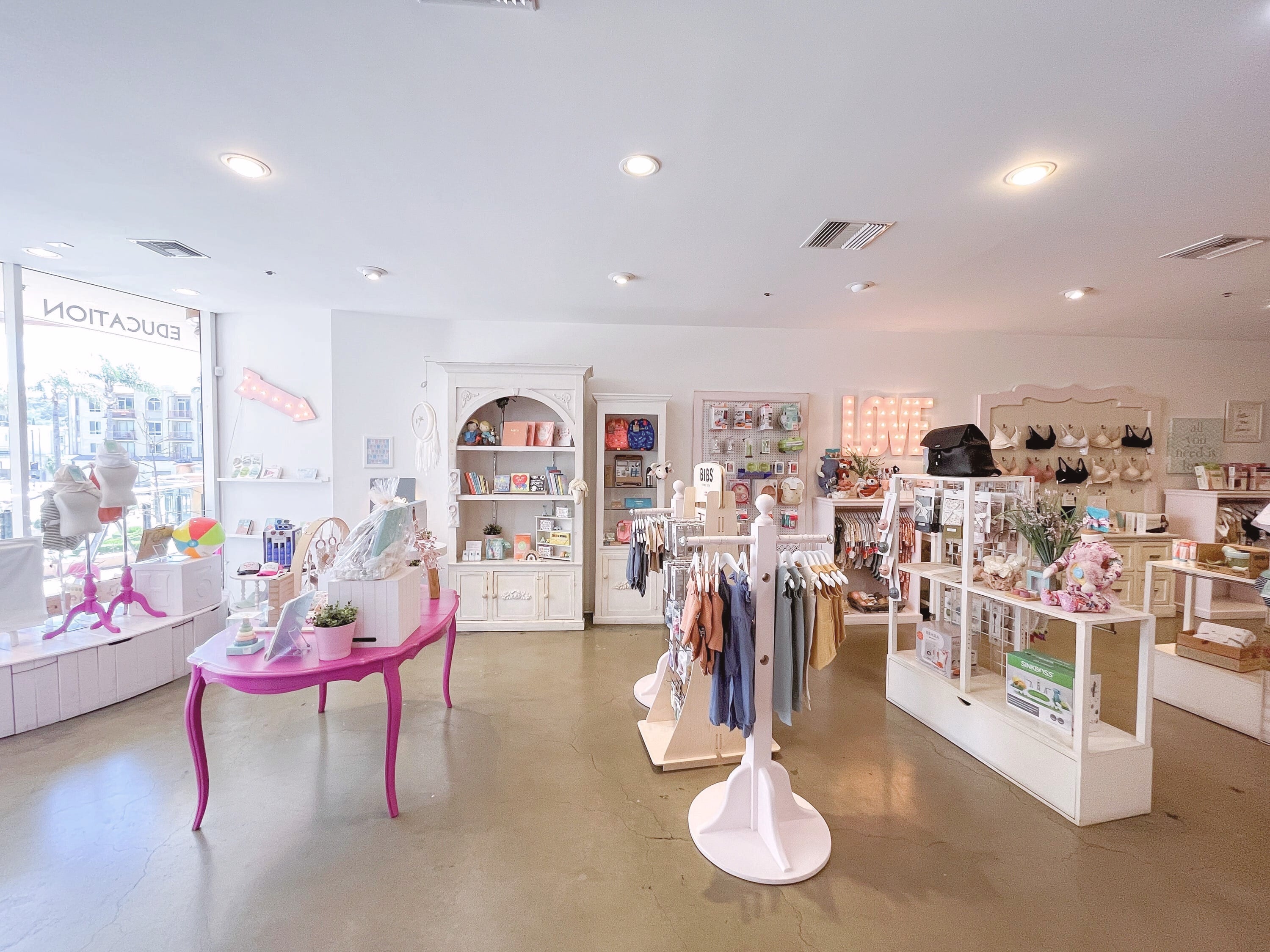 Baby boutique store