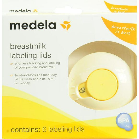 Medela Breastmilk Labeling Lids