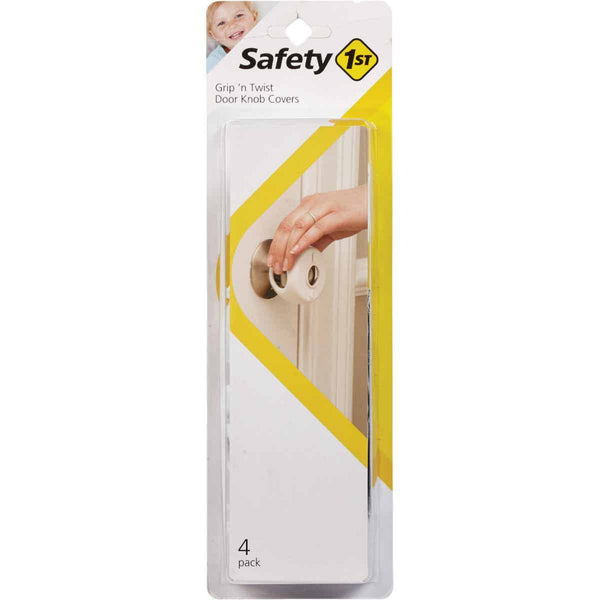 Stanford Safety 1st Grip n' Twist Snap-On White Door Knob Cover