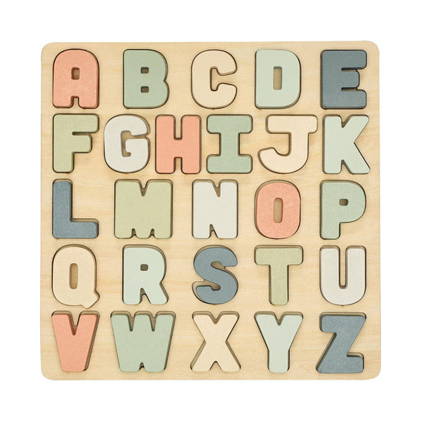 Pearhead Wooden Alphabet Puzzle