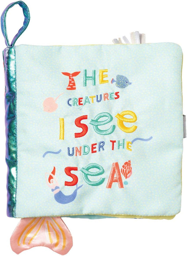 Manhattan Toy Under The Sea Soft Baby Activity Book with Squeaker Fish