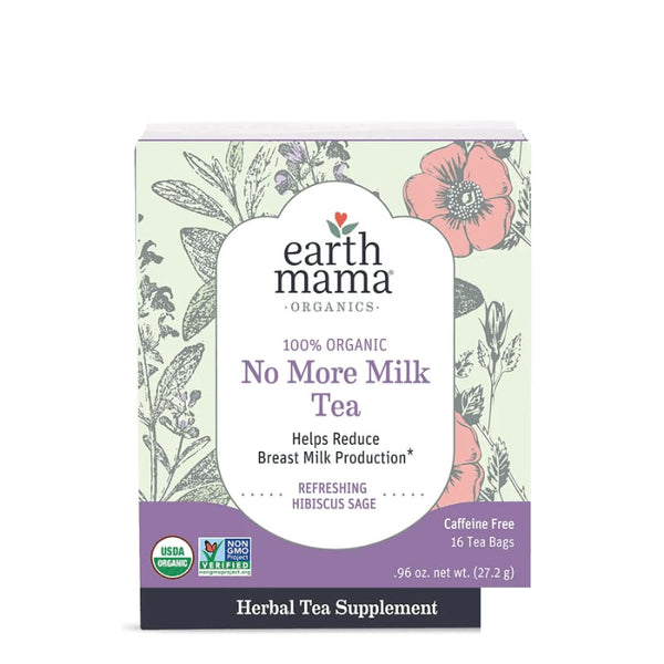 Earth Mama Organics No More Milk Tea 16 Count